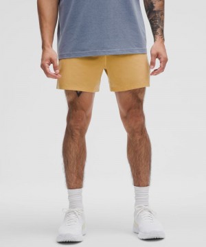 Σορτσ Lululemon Pace Breaker Linerless 5" ανδρικα ανοιχτο μπλε κίτρινα | Greece-8736194