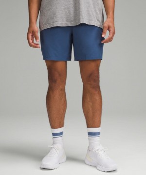 Σορτσ Lululemon Pace Breaker Linerless 7" ανδρικα μπλε | Greece-1729403