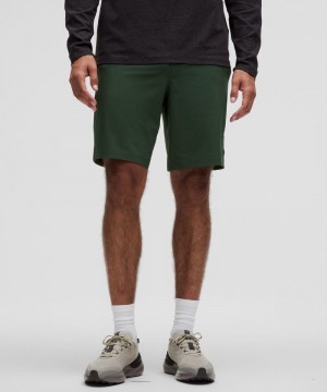 Σορτσ Lululemon Pace Breaker Linerless 9" ανδρικα πρασινο | Greece-4290367