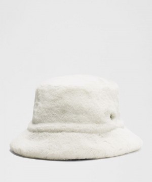 καπελα Lululemon Plush Fleece Bucket ανδρικα Μπεζ | Greece-5863274