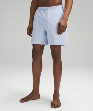 Σορτσ Lululemon Pool 7" ανδρικα μπλε Μπεζ | Greece-8052941