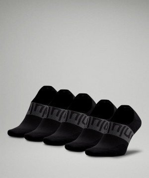 Καλτσεσ Lululemon Power Stride No-Show with Active Grip ανδρικα μαυρα | Greece-9510674
