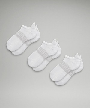 Καλτσεσ Lululemon Power Stride Tab γυναικεια ασπρα | Greece-0842365