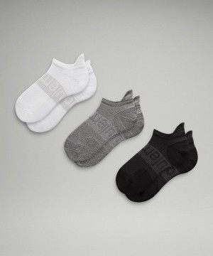 Καλτσεσ Lululemon Power Stride Tab γυναικεια ασπρα γκρι μαυρα | Greece-2631075