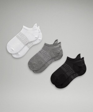 Καλτσεσ Lululemon Power Stride Tab ανδρικα ασπρα γκρι μαυρα | Greece-7953480
