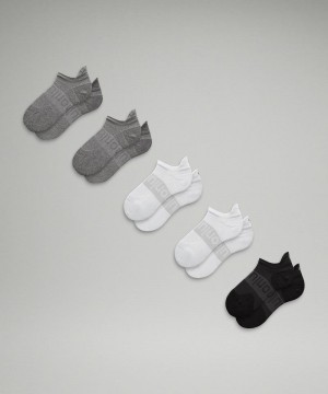 Καλτσεσ Lululemon Power Stride Tab γυναικεια ασπρα γκρι μαυρα | Greece-9154628