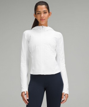Μπουφαν Lululemon Push Your Pace γυναικεια ασπρα | Greece-0238479