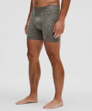 εσωρουχα Lululemon Rapid Vent Tech Boxer 5" ανδρικα πρασινο | Greece-9582643