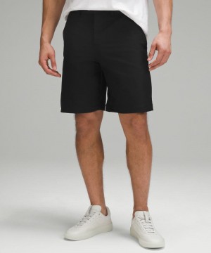 Σορτσ Lululemon Relaxed-Fit Smooth Twill 9" ανδρικα μαυρα | Greece-6247895