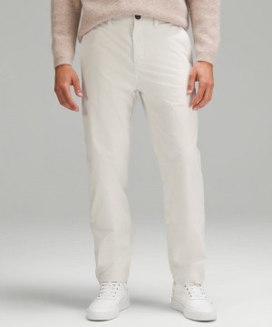 Παντελονι Lululemon Relaxed-Tapered Smooth Twill ανδρικα Μπεζ | Greece-6085972