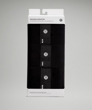 Εξοπλισμός Lululemon Resistance Band Set ανδρικα μαυρα | Greece-0345179