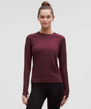 Φουτερ Lululemon Rest Less γυναικεια σκούρο κοκκινα σκούρο κοκκινα | Greece-6085934
