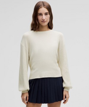Πουλόβερ Lululemon Reversible Crossover γυναικεια Μπεζ | Greece-8692150