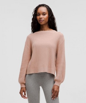 Πουλόβερ Lululemon Reversible Crossover γυναικεια Μπεζ | Greece-5317248