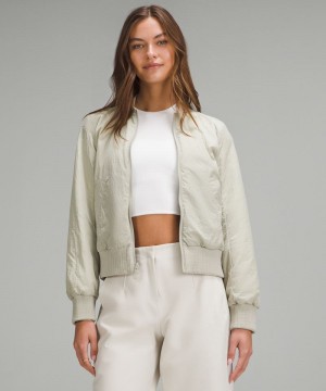 Μπουφαν Lululemon Reversible Insulated Bomber γυναικεια Μπεζ Μπεζ | Greece-1593672