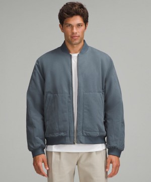 Μπουφαν Lululemon Reversible Insulated Bomber ανδρικα γκρι | Greece-7546013