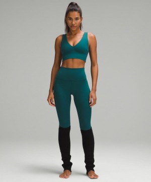 Εξοπλισμός Lululemon Ribbed Knit Merino Wool-Blend Leg Warmer γυναικεια μαυρα | Greece-8452091