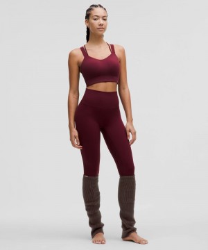 Εξοπλισμός Lululemon Ribbed Knit Merino Wool-Blend Leg Warmer γυναικεια σοκολάτα | Greece-3295864