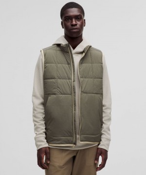 Γιλεκο Lululemon Route Ready Lightweight Insulated ανδρικα πρασινο | Greece-6548231