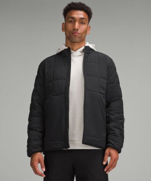 Μπουφαν Lululemon Route Ready Lightweight Insulated ανδρικα μαυρα | Greece-6284709