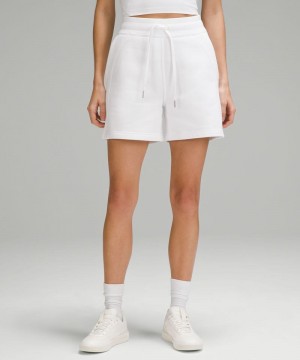 Σορτσ Lululemon Scuba High-Rise 5" γυναικεια ασπρα | Greece-1560847