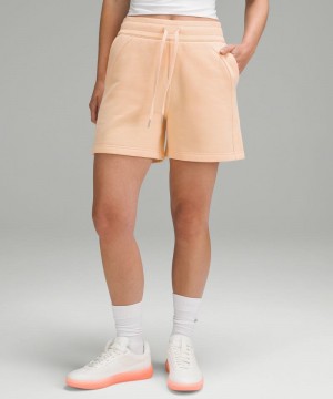 Σορτσ Lululemon Scuba High-Rise 5" γυναικεια κοραλι | Greece-2938514