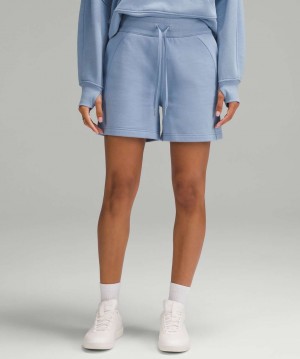 Σορτσ Lululemon Scuba High-Rise 5" γυναικεια μπλε | Greece-4760139