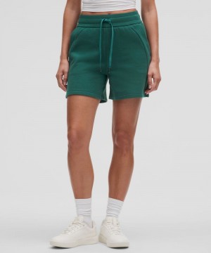 Σορτσ Lululemon Scuba High-Rise 5" γυναικεια τυρκουάζ | Greece-8951724