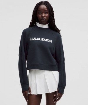 Φουτερ Lululemon Scuba Oversized γυναικεια σκουρο μπλε | Greece-0863491