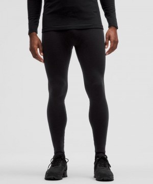 Κολαν Lululemon Seamless Base Layer Tight 27" ανδρικα μαυρα | Greece-0546179