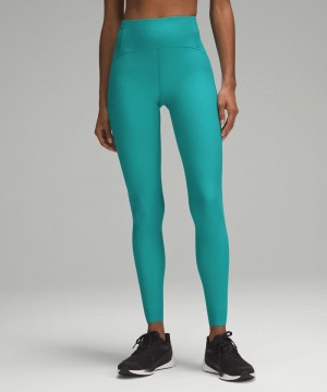 Κολαν Lululemon SenseKnit Running High-Rise Tight 28" γυναικεια πρασινο | Greece-7016485
