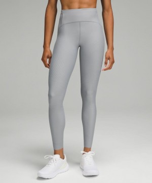 Κολαν Lululemon SenseKnit Running High-Rise Tight 28" γυναικεια γκρι | Greece-4063715