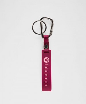 μπρελόκ Lululemon Silicone γυναικεια ροζ | Greece-4703526