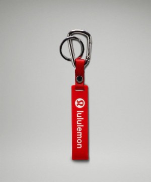 μπρελόκ Lululemon Silicone ανδρικα κοκκινα ασπρα | Greece-3718564