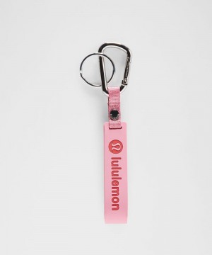 μπρελόκ Lululemon Silicone γυναικεια ροζ ροζ | Greece-5960134