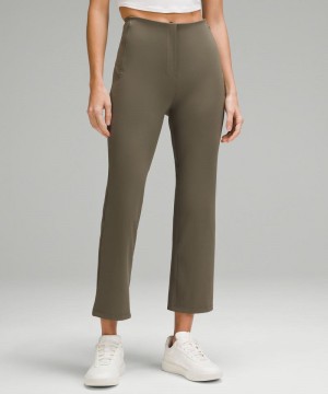 Παντελονι Lululemon Smooth Fit Pull-On High-Rise Cropped γυναικεια πρασινο | Greece-2041967