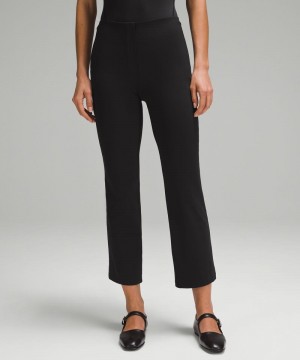 Παντελονι Lululemon Smooth Fit Pull-On High-Rise Cropped γυναικεια μαυρα | Greece-7256849