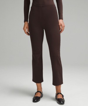 Παντελονι Lululemon Smooth Fit Pull-On High-Rise Cropped γυναικεια σοκολάτα | Greece-4920861