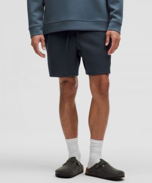 Σορτσ Lululemon Smooth Spacer 7" ανδρικα σκουρο μπλε | Greece-6538701