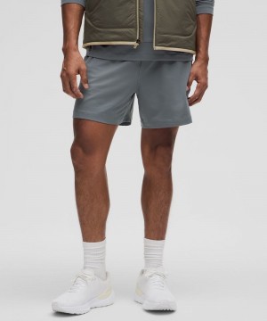 Σορτσ Lululemon Soft Jersey 5" ανδρικα γκρι | Greece-1987056