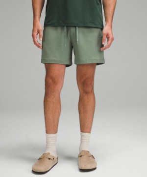 Σορτσ Lululemon Soft Jersey 5" ανδρικα γκρι | Greece-4975316