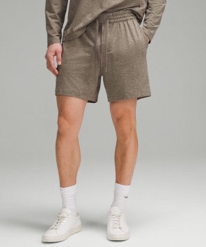 Σορτσ Lululemon Soft Jersey 5" ανδρικα καφε | Greece-9678513