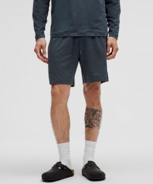 Σορτσ Lululemon Soft Jersey 7" ανδρικα σκουρο μπλε σκουρο μπλε | Greece-1657892
