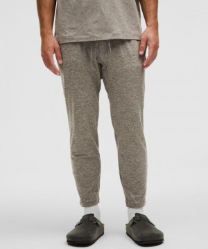 Παντελονι Lululemon Soft Jersey Tapered Tall ανδρικα καφε | Greece-3167540