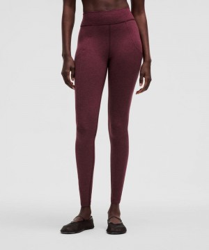 Κολαν Lululemon Soft Sueded High-Rise Tight 28" γυναικεια σκούρο κοκκινα σκούρο κοκκινα | Greece-0378461