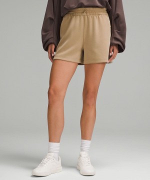 Σορτσ Lululemon Softstreme High-Rise 4" γυναικεια καφε | Greece-5319764