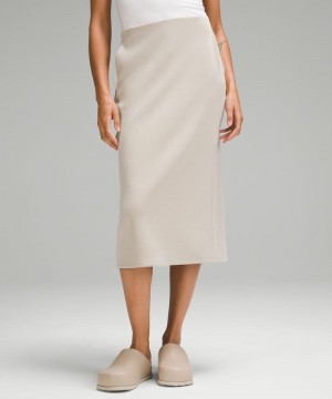 φουστεσ Lululemon Softstreme High-Rise Midi γυναικεια καφε | Greece-3942568