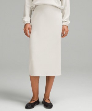 φουστεσ Lululemon Softstreme High-Rise Midi γυναικεια Μπεζ | Greece-0815274