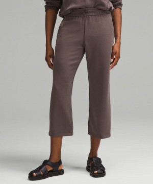 Παντελονι Lululemon Softstreme High-Rise Straight-Leg Cropped γυναικεια σοκολάτα | Greece-3862714
