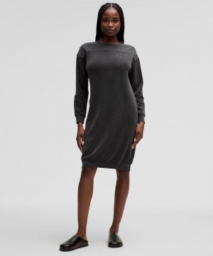Φορεμα Lululemon Softstreme Midi γυναικεια μαυρα | Greece-7046851